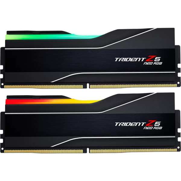 Фото - Память DDR G.Skill Trident Z5 Neo RGB Black DDR5-6000 128GB (2x64GB) AMD EXPO (F5-6000J3444F64GX2-TZ5NR)