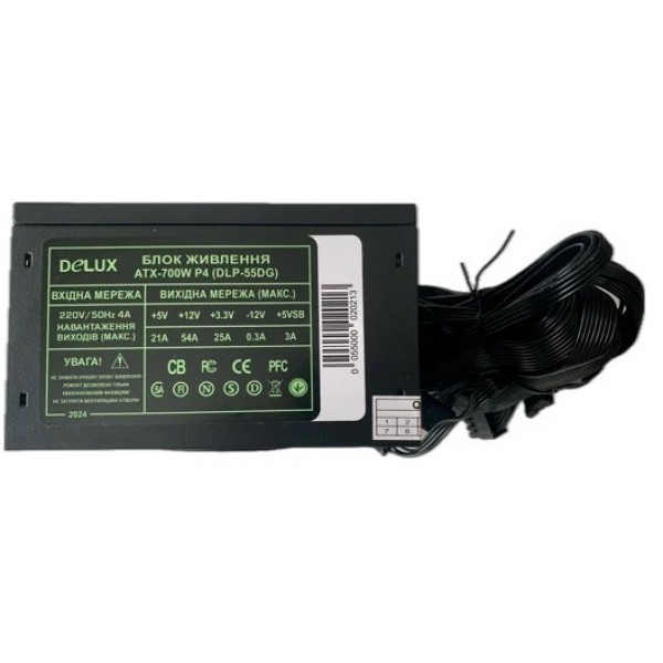 Фото - Блок питания для ПК Delux DLP-55DG 700W
