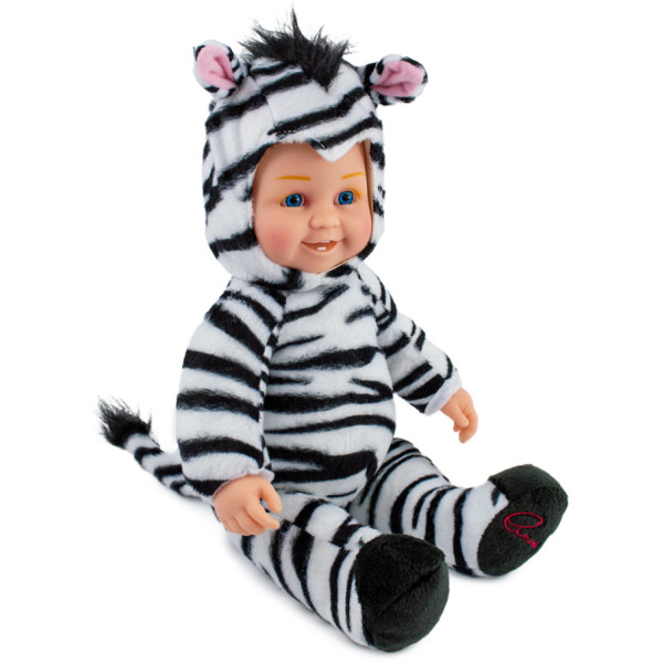 Фото - Пупс класичний Anne Geddes Маленька Зебра 31 см (572609)