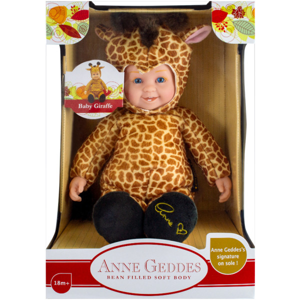 Фото - Пупс класичний Anne Geddes Маленький Жирафик 31 см (572610)