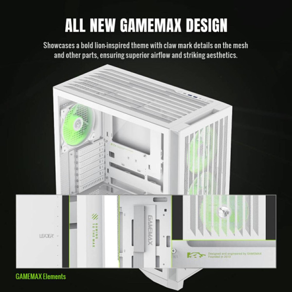 Фото - Корпус Gamemax LEADER 2 WH