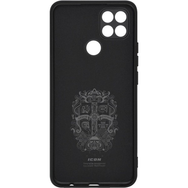 Фото - Чохол для смартфону Armorstandart Icon Case for OPPO A15/15S Camera cover Black (ARM58515)