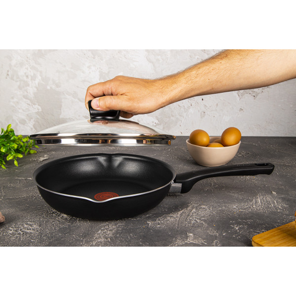 Фото - Сковорода универсальная Tefal B5580SET Day by Day с/кр 24 см