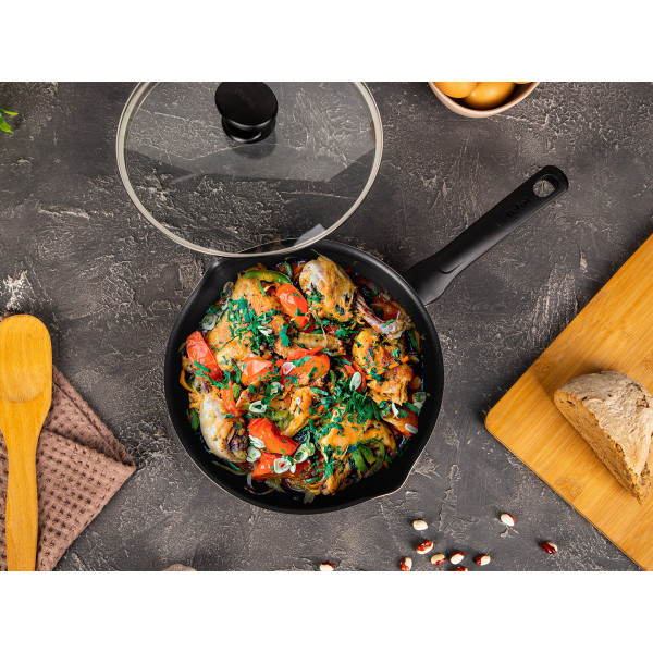 Фото - Сковорода универсальная Tefal B5580SET Day by Day с/кр 24 см