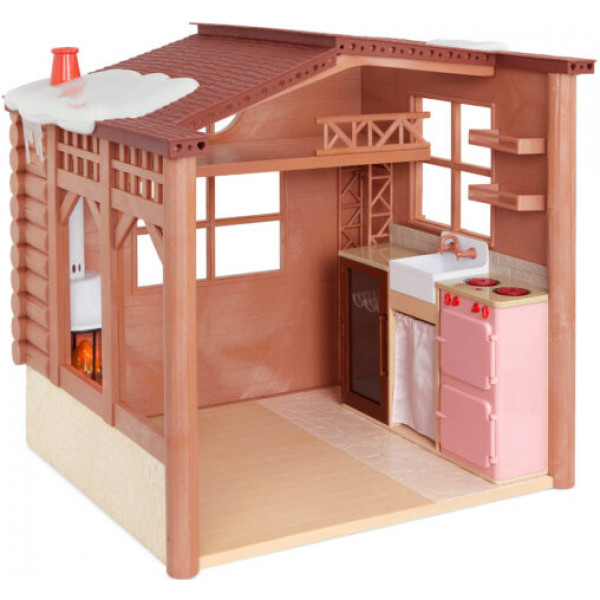 Фото - Меблі і будиночки для ляльки Our Generation з аксесуарами" Cozy Cabin" (BD37961)