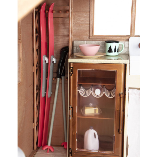 Фото - Меблі і будиночки для ляльки Our Generation з аксесуарами" Cozy Cabin" (BD37961)