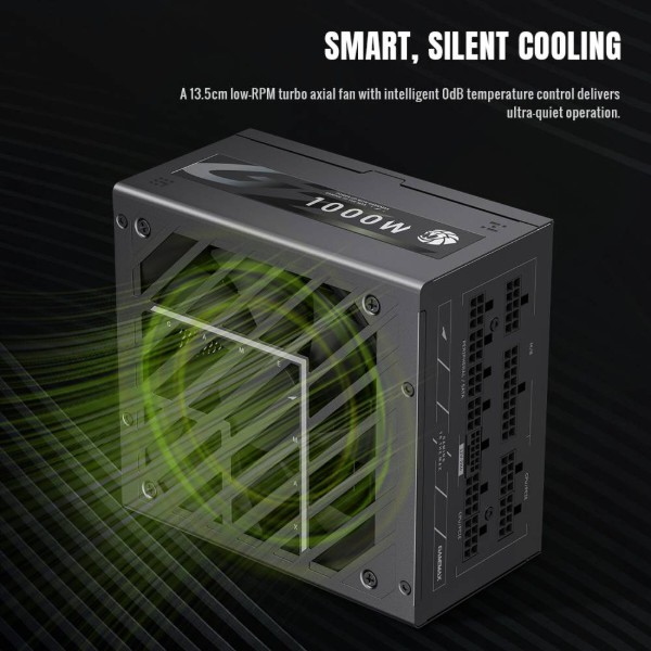 Фото - Блок питания для ПК Gamemax GZ 1000G BK