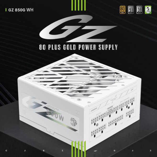 Фото - Блок питания для ПК Gamemax GZ 850G WH