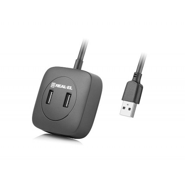 Фото - Хаб USB REAL-EL HQ-187 Black