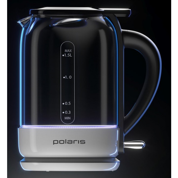 Фото - Электрический чайник Polaris PWK 1759CGL Black-White