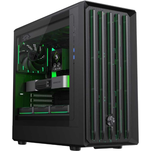 Фото - Корпус Gamemax Mid Tower Без БП (CLAW 460 BK)