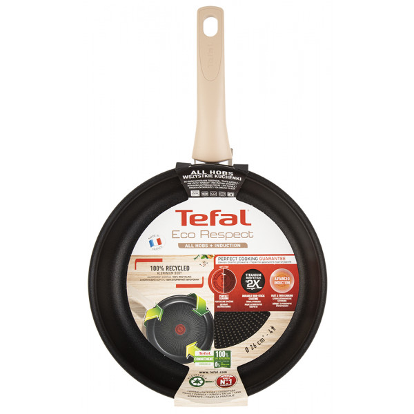 Фото - Сковорода универсальная Tefal G2540553 Eco Respect 26 см
