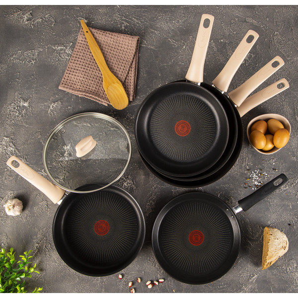 Фото - Сковорода універсальна Tefal G2540653 Eco Respect 28 см