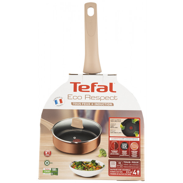 Фото - Сотейник Tefal G2543202 Eco Respect 24 см с кр.