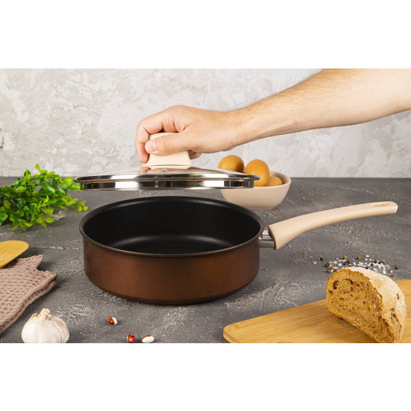 Фото - Сотейник Tefal G2543202 Eco Respect 24 см с кр.