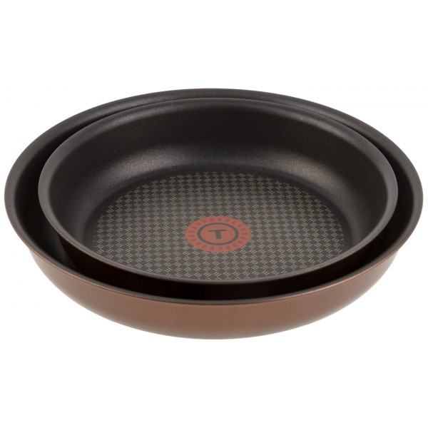Фото - Набор сковород со съемной ручкой Tefal L6759103 Ingenio Eco Respect 3 пр.