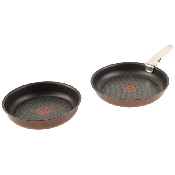 Фото - Набор сковород со съемной ручкой Tefal L6759103 Ingenio Eco Respect 3 пр.