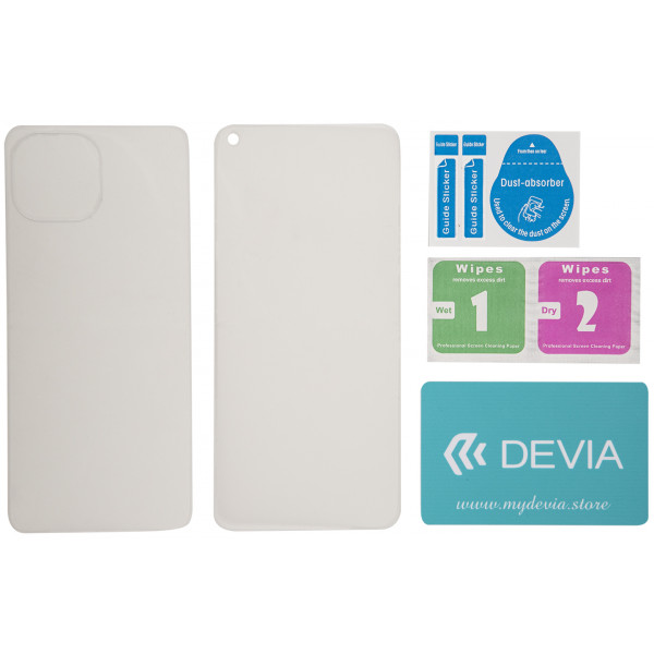 Фото - Захисна плівка для смартфону DEVIA Xiaomi Xiaomi Mi 11 Lite двостороння (DV-XM-Mi11l-2)