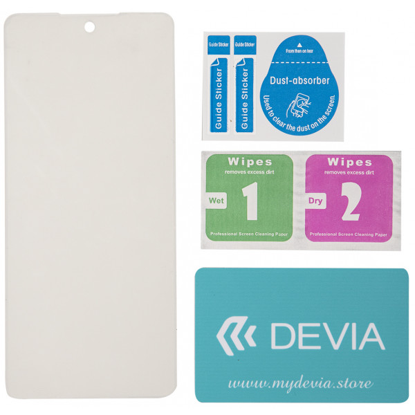 Фото - Защитная пленка для смартфона DEVIA Xiaomi Redmi Note 10 (DV-XM-RMN10M)