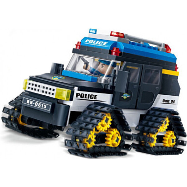 Фото - Пластиковий конструктор Banbao
"Поліція" (315 Ел.) Снігохід (7007)