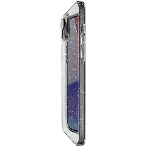 Фото - Чохол для смартфону Spigen for Apple iPhone 15 Liquid Crystal Glitter, Crystal Quartz (ACS06788)