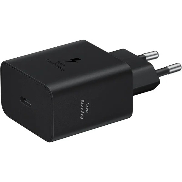 Фото - Беспроводное зарядное устройство Samsung Magnet Wireless Charger + 45W USB-C Power Adapter (EP-P2900TBEGWW)