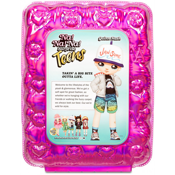 Фото - Ляльковий набір Na! Na! Na! Surprise серії "Teens" Куїнн Неш з аксесуарами (572602)