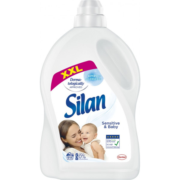 Фото - Ополіскувач для білизни Silan Сенситив 2.775 л (9000101090918)