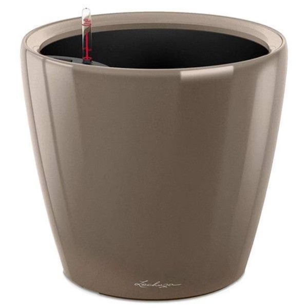 Фото - Вазон Lechuza Classico Premium LS 28, серо-коричневый 16045 Фото - Вазон Lechuza Classico Premium LS 28, серо-коричневый 16045