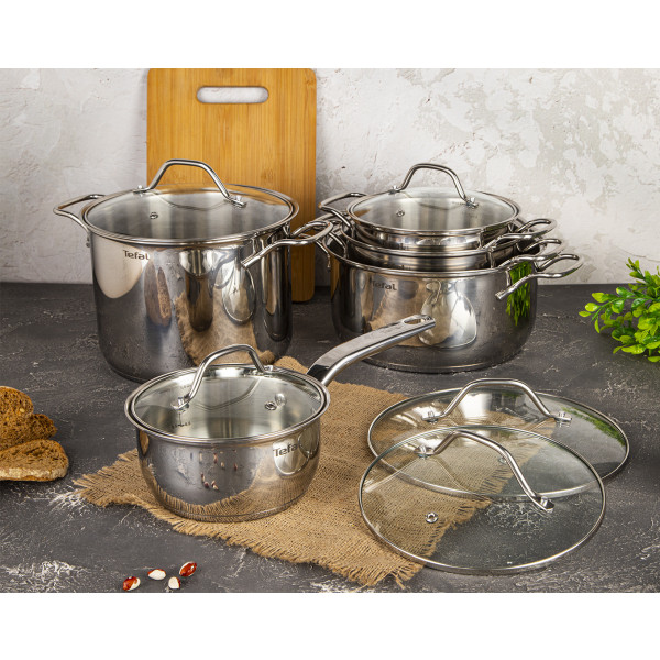 Фото - Набор посуды Tefal A702SA44 Intuition 10 пр.