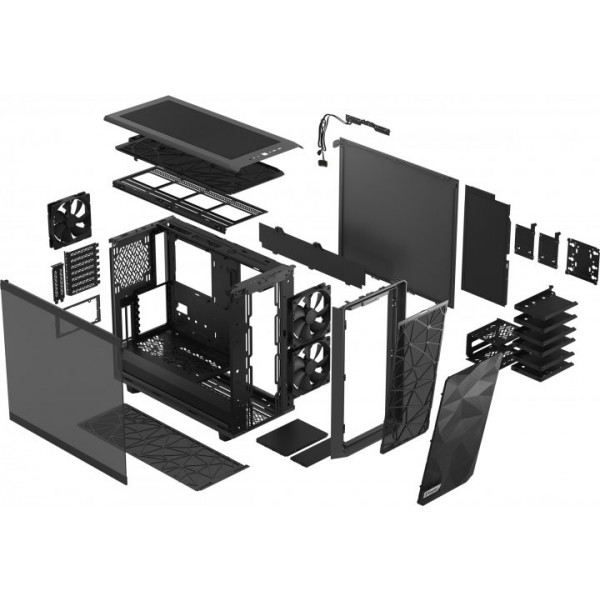 Фото - Корпус Fractal design ATX без БЖ Meshify 2 Gray TG Light Tint (FD-C-MES2A-04)
