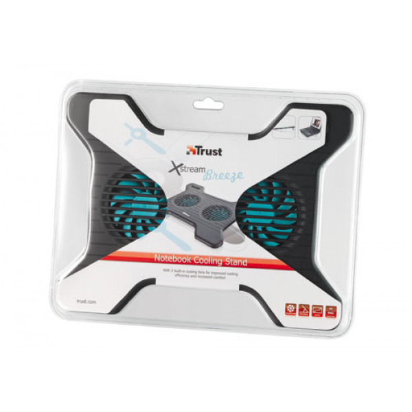 Фото - Підставка під ноутбук охолоджуюча Trust Notebook Cooling Stand Xstream Breeze 17805