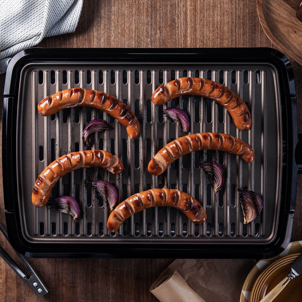 Фото - Гриль-барбекю електричний George Foreman 25850-56 Smokeless BBQ Grill
