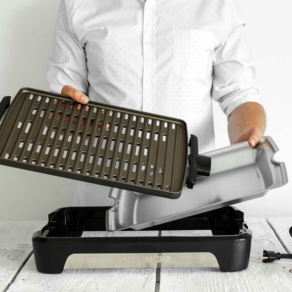 Фото - Гриль-барбекю електричний George Foreman 25850-56 Smokeless BBQ Grill