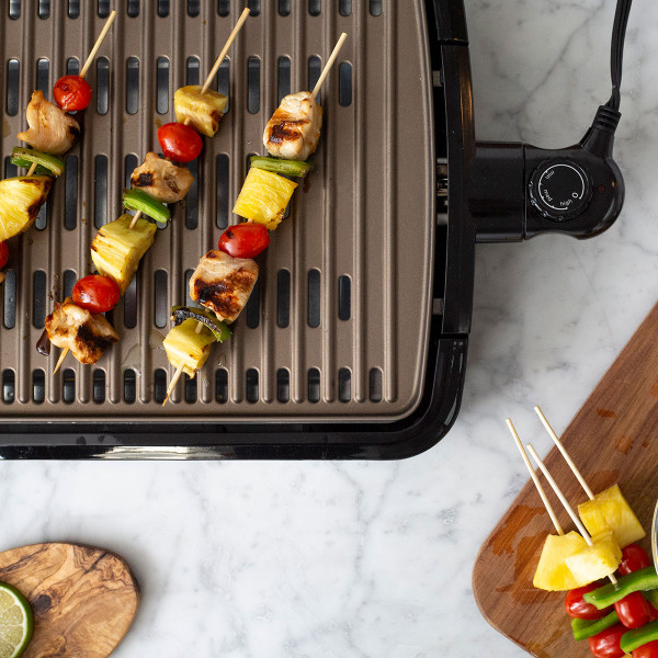 Фото - Гриль-барбекю електричний George Foreman 25850-56 Smokeless BBQ Grill