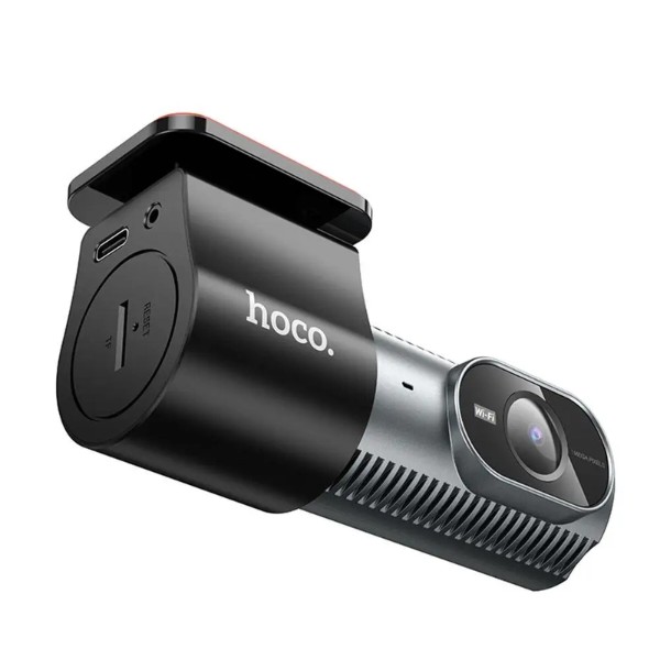Фото - Відеореєстратор HOCO DV13 Screenless hidden driving recorder Iron Gray (6942007644167)