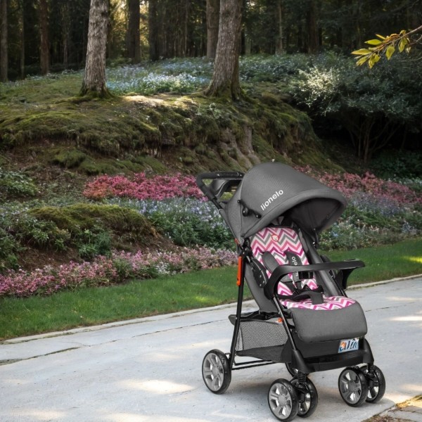 Фото - Коляска прогулянкова Lionelo Emma Plus Pink Scandi