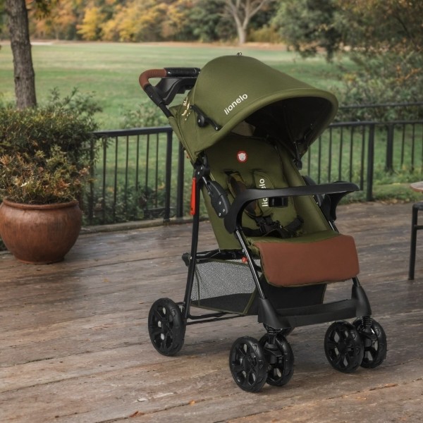 Фото - Коляска прогулянкова Lionelo Emma Plus Forest Green