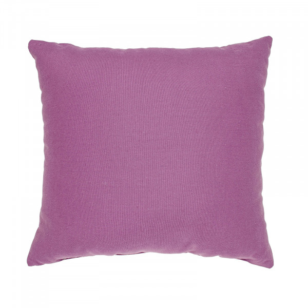 Фото - Подушка декоративна Home Line Полупанама ГАВ-ГАВ сіро-бузковий 40Х40 (178516)