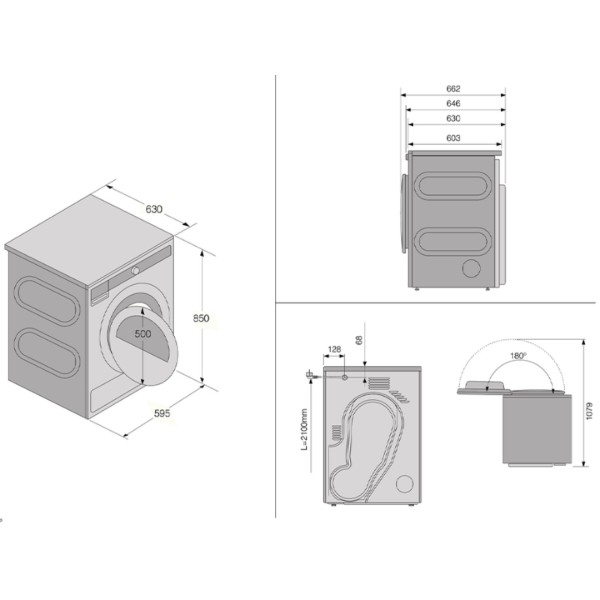 Фото - Сушильна машина Asko T108HW