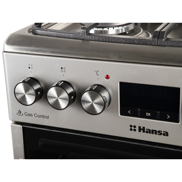 Фото - Комплект техніки Hansa Плита газова + Витяжка вбудована Hansa FCMS582258 + OMP4251BGH