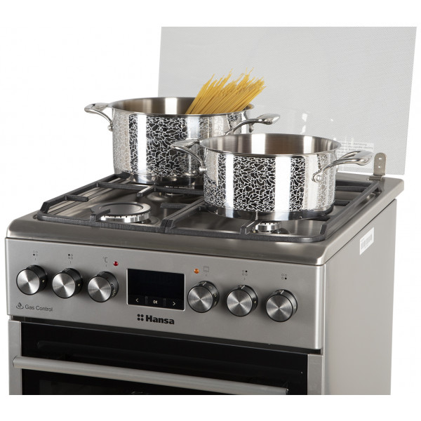 Фото - Комплект техніки Hansa Плита газова + Витяжка вбудована Hansa FCMS582258 + OMP4251BGH