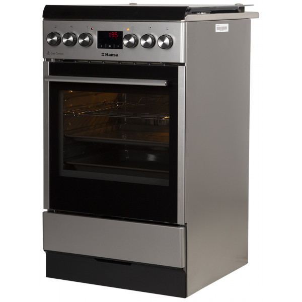 Фото - Комплект техніки Hansa Плита газова + Витяжка вбудована Hansa FCMS582258 + OMP4251BGH