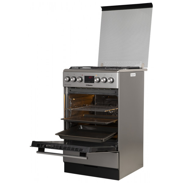 Фото - Комплект техніки Hansa Плита газова + Витяжка вбудована Hansa FCMS582258 + OMP4251BGH