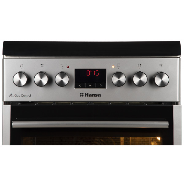 Фото - Комплект техніки Hansa Плита газова + Витяжка вбудована Hansa FCMS582258 + OMP4251BGH