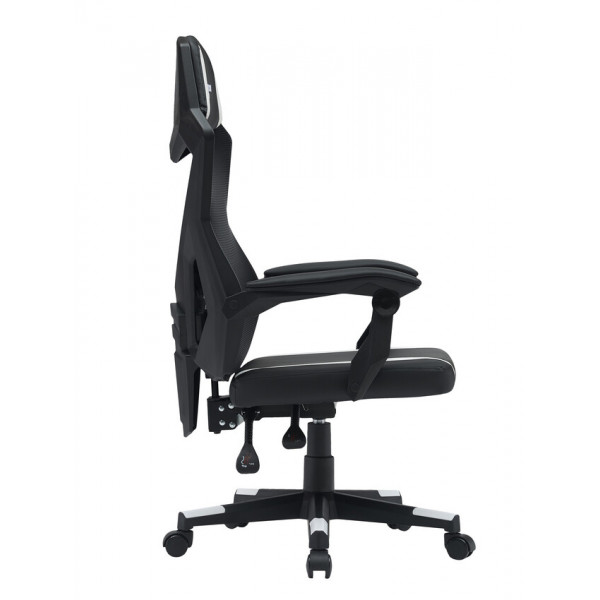 Фото - Кресло для геймеров Canyon Flow MCH01 Mesh Black White (CNE-MCH01W)