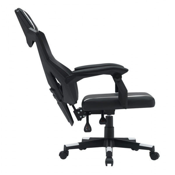 Фото - Кресло для геймеров Canyon Flow MCH01 Mesh Black White (CNE-MCH01W)