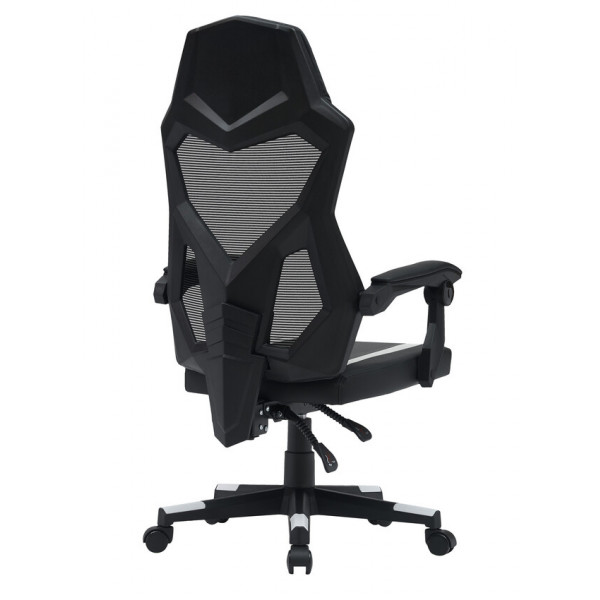 Фото - Кресло для геймеров Canyon Flow MCH01 Mesh Black White (CNE-MCH01W)