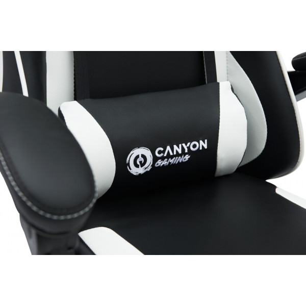 Фото - Кресло для геймеров Canyon Core SGCH2 Black White (CNE-SGCH2W)