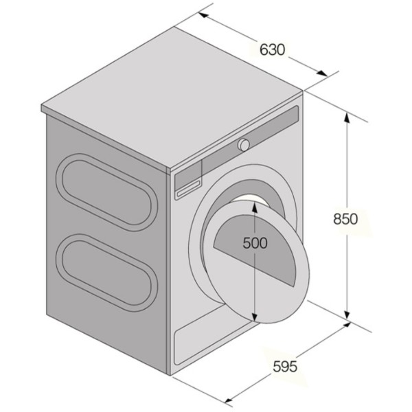 Фото - Сушильна машина Asko T709HUG